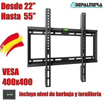 DEPALMERA | Pevné Steny Podpora TV LCD Plazma LED Oled pre 32 36 37 39 40 42 43 47 48 49 50 55 TV palcový pevný Španielsko